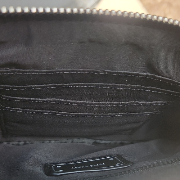 Nine West Black and White Clutch Wristlet - Picture 4 of 4